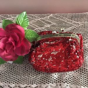 Super cute sequence coin purse